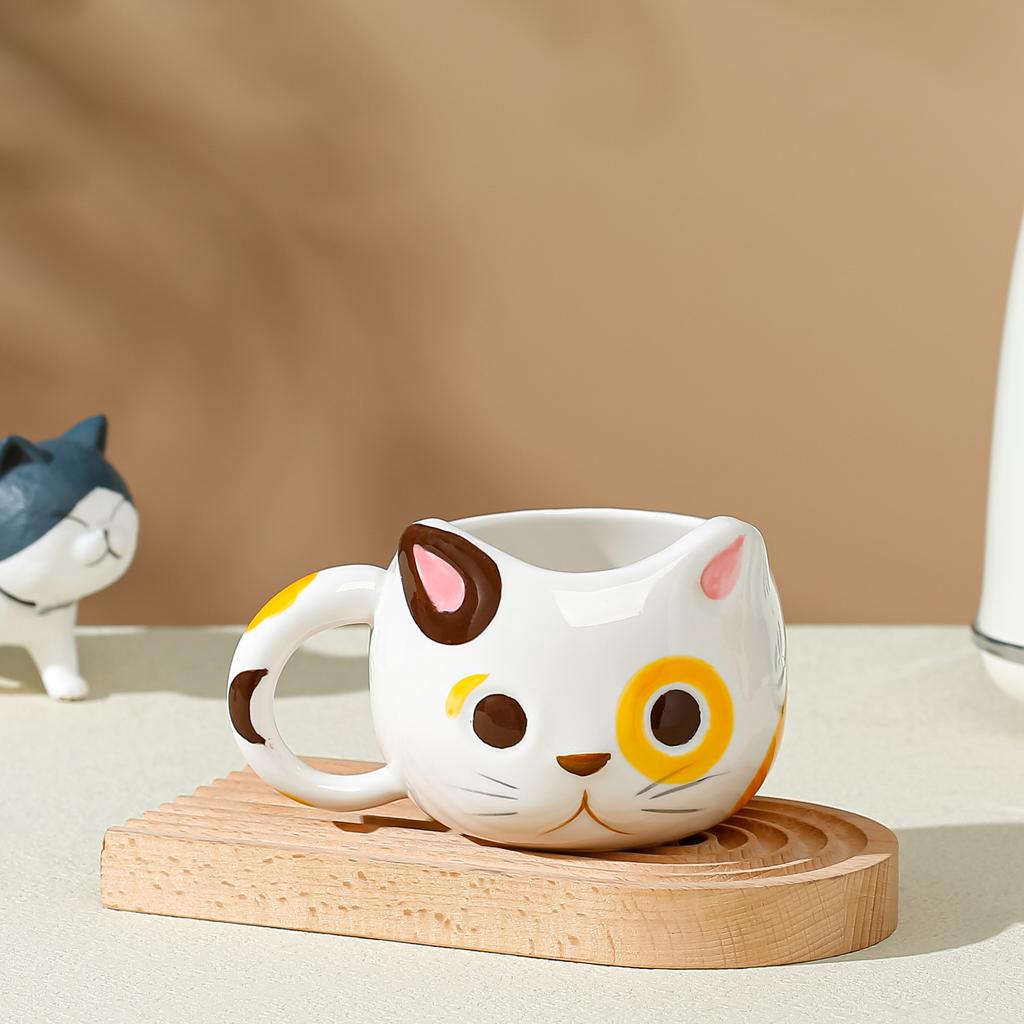 Creative Cat Ceramic Cup Personalized Mug Coffee Cup Cute Water Cup High  Value Cup Breakfast Cup