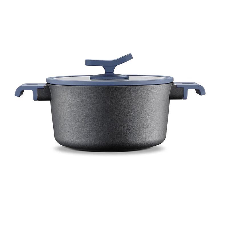 Deshilon Blue Shark Pro Maifan Stone Non-stick Soup Pot