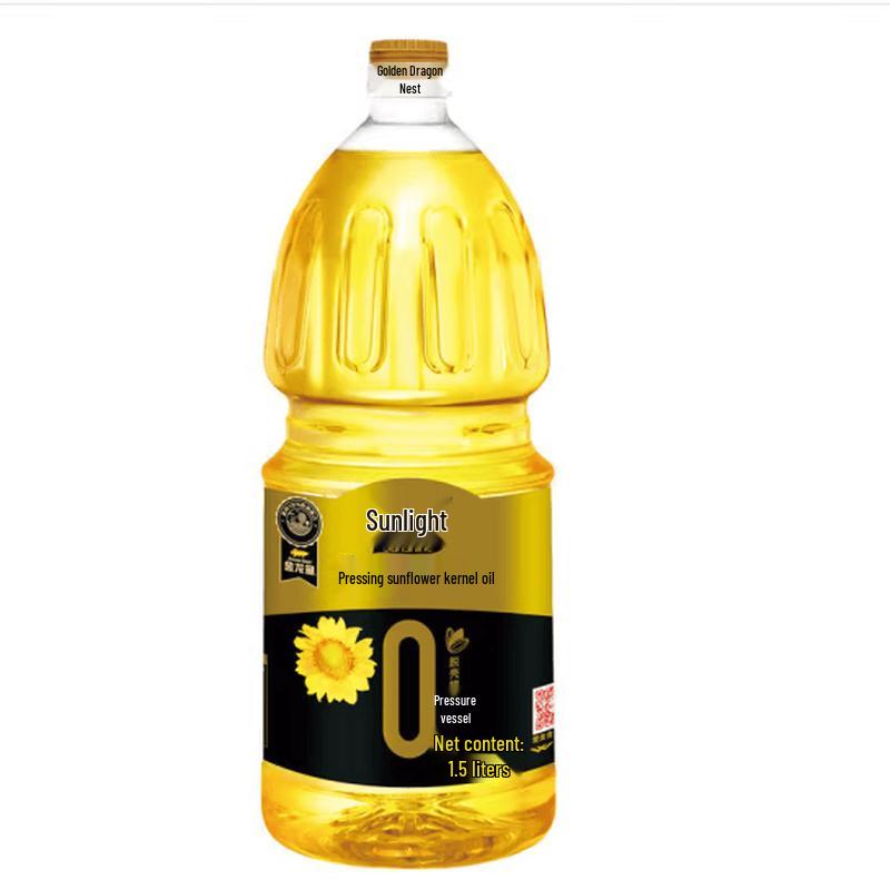 Arowana Sunshine Zero Trans Fat Pressed Sunflower Oil, 1.5L