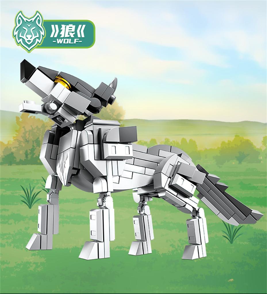 City Farm Vegetable Garden Animals Lion Rhinoceros Crocodile Fox Giraffe Accessories Building Block Bricks Toy For Children