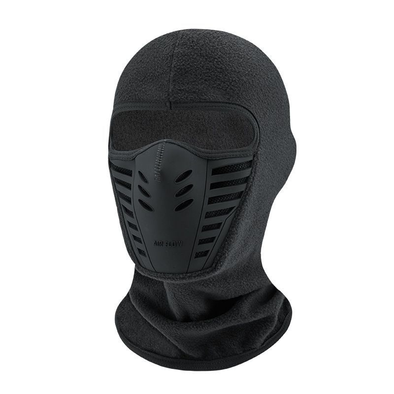 

Balaclava Winter Face Shield Motorcycle Bike Cycling Cross-Country Protection Dust Breathable Winter Warm Mask чёрный