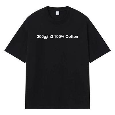 2026 Anime Sommer Persönlichkeit Street Trend 100% Baumwolle T-Shirt Lässig Übergroß Y2k Harajuku Herren T-Shirt