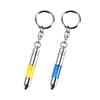 [VEAGIA] Anti-Static Keychain, 2 Pieces, Anti-Static Blue + Yellow, For