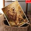 Lion Pearl Painting DIY Handmade Pearl Painting Art Highend Gift Home Decoration