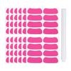 48-144Pairs Sports Eye Black Stickers Under Eye Black Strips Football Face Stickers Breathable Eyeblack Sticker with 1Pcs Pencil