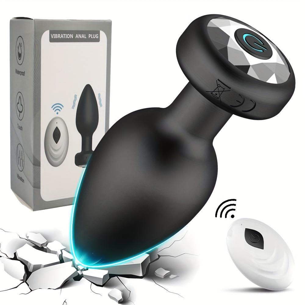 Electric Anal Plug With Control Flirting Frequency Conversion Anal Prostate Massager Mute Anal Plug SM Adult Sex Toys For Female And Male