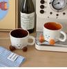 Luxury Ceramic Coffee & Tea Mug for Latte Art - Xiaohongshu Favorite
