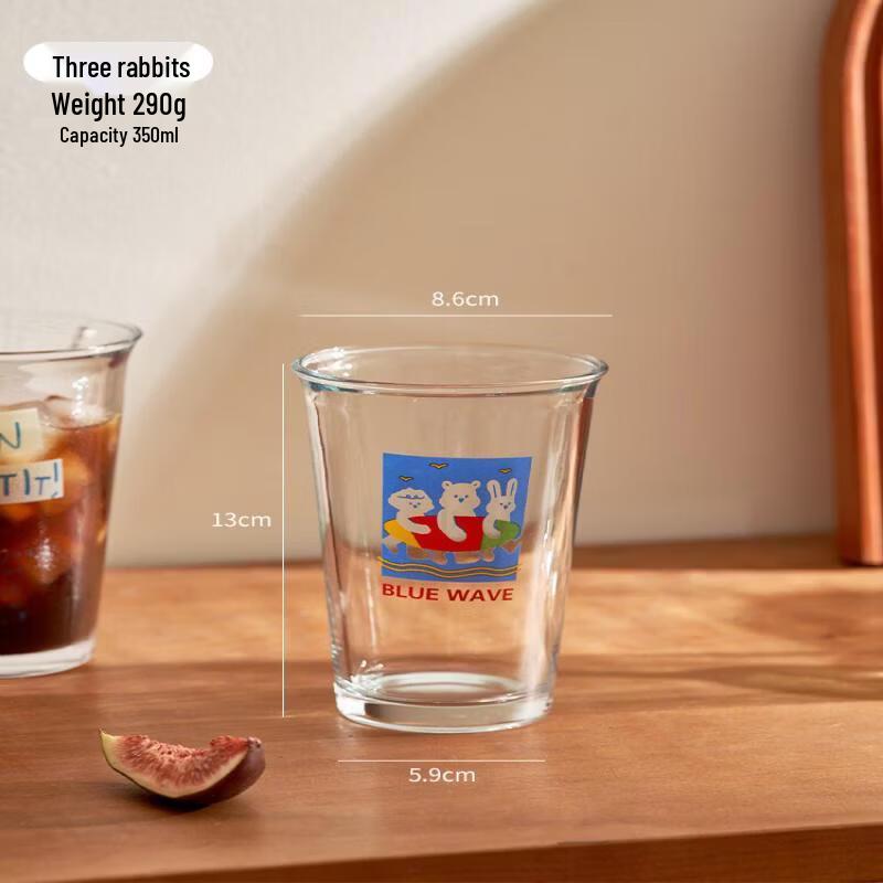 Ins Style Heat-Resistant Glass Drinking Cup
