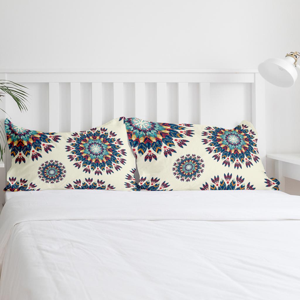 Mandala Bohemian 3pcs Couple Duvet Cover With Pillow Case Custom Comforter Bedding Set Quilt Cover Double Bed Home Textile