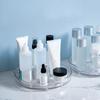1pc Rotating Cosmetics Storage Box Dressing Table Desktop Transparent Lipstick Perfume Skin Care Product Storage Rack
