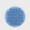 Round Non-Slip Silicone Back Scrub Brush with Suction Cup for Massage and Exfoliation