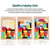 Tetris Building Blocks - Educational Tangram Puzzle for Kids