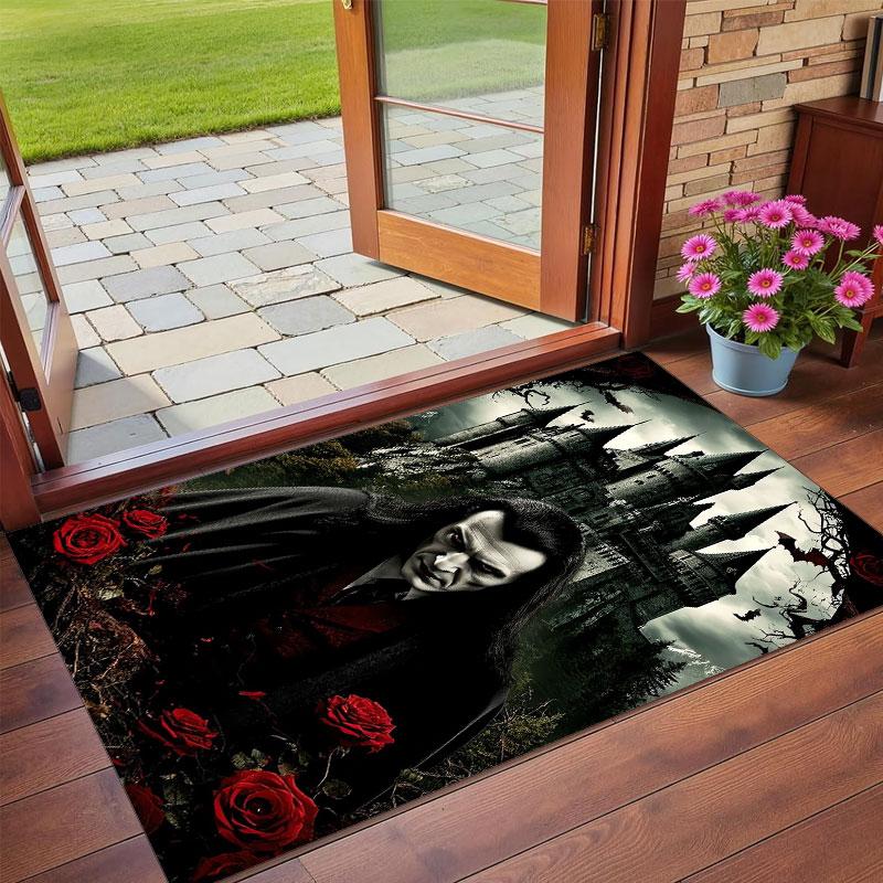 Crystal Velvet Rug Soft Non Slip Indoor Floor Mat Home DecorDracula