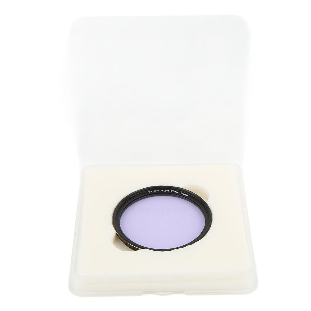 Lightdow Clear Natural Night Filter Light Pollution Reduction Camera Lens Filter for Night Star