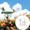 Large Frostproof Metal Bird Bath For Garden Outdoor Decoration Vintage Iron Water Bowl Wild Birds Feeder Easy To Clean