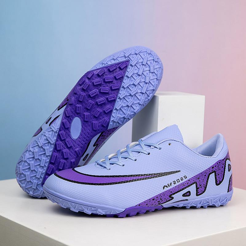 Dětské fotbalové boty Chlapecké Dospívající Studentské Hrací Tréninkové Boty Plochá TF Drcené Kolíky Nízký Svršek 45 Velká Velikost 46