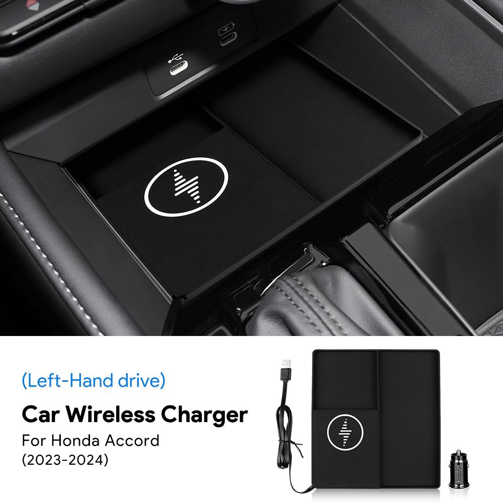 Wireless Charger Board For Honda Accord 10th 11th gen 2018-2020 2025 2025 2025 2025 15W Fast Charging Holder Car Accessories
