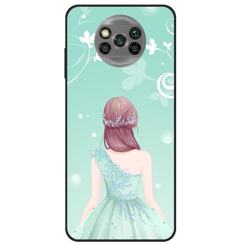 For Xiaomi Poco X3 Pro Case Silicone Soft Cat Phone Cover for Poco X3 NFC Case TPU Black Funda for Poco X 3 NFC PocoX3 Pro