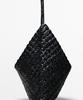 Massimo Dutti Napa Leather Weaving Bag