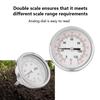 62mm 120 Celsius  High Temperature Bimetal Thermometer Oven Grill BBQ Analog Dial Double Scale