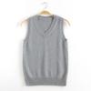 Багатошаровий жилет JK: Класичний в'язаний светр без рукавів з V-подібним вирізом - Мінімалістичний японський стиль для весни та осені