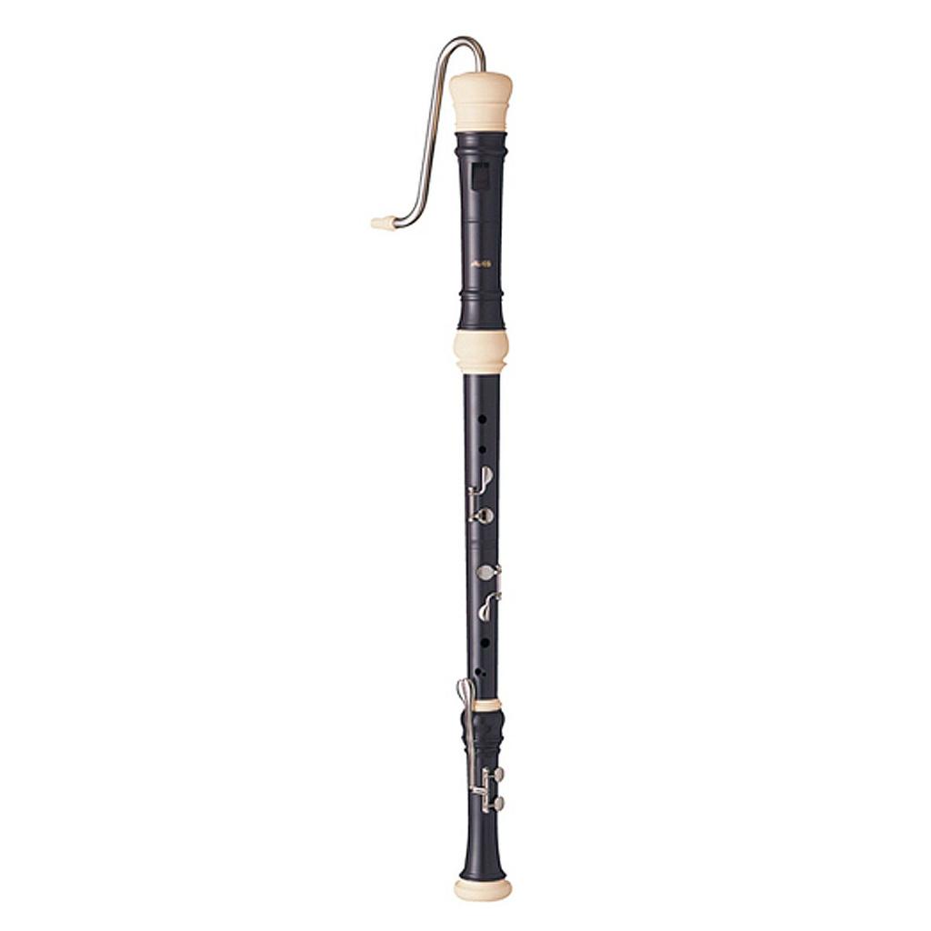 Toyama Musical Instruments AULOS Symphony Bass Recorder, Baroque Style, with Soft Case, 533B(E)