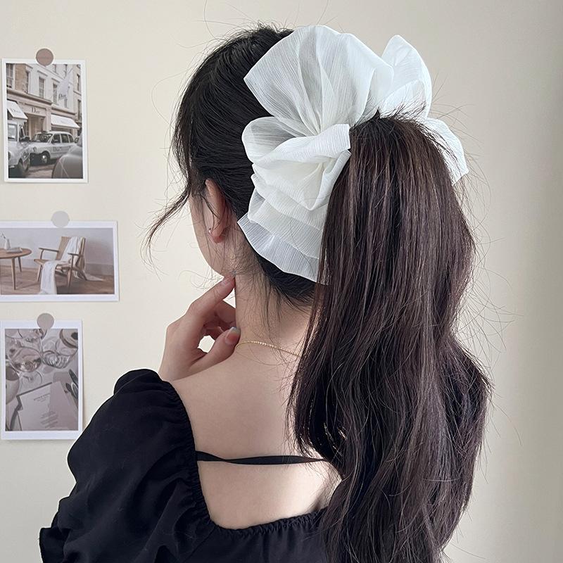 Hair claw butterfly clip for women girl bow giant claw clip giant black scrunchie fascinators elegant large Headdress korean new