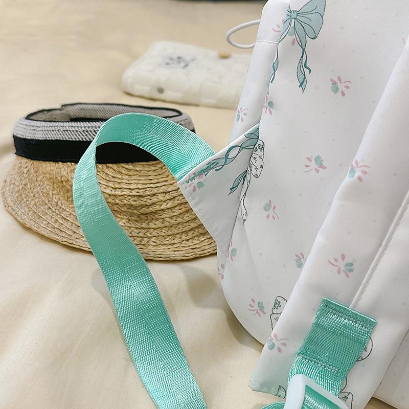 Cartoon Backpack Student Schoolbag Women's Large Capacity Backpack