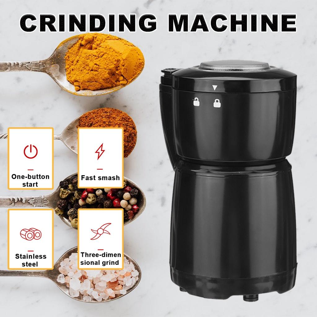 Macinacaffè elettrico 220V Macinacaffè per cereali, spezie, cereali, noci, fagioli, macchina per macinare il caffè