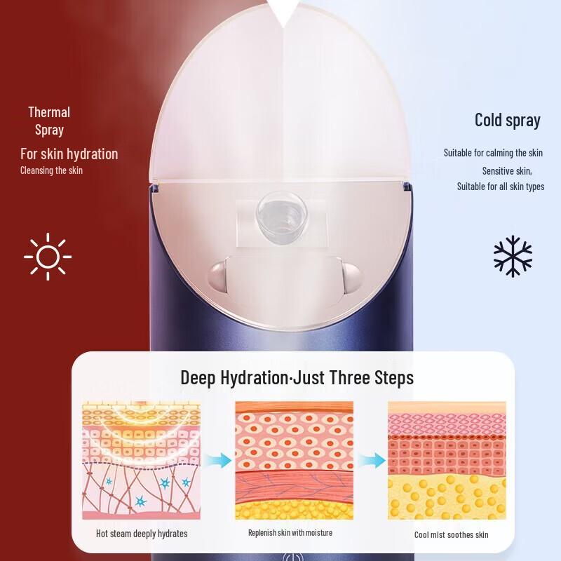 JinDao Cold & Hot Mist Facial Steamer KD2310 CN plug (adapter included)