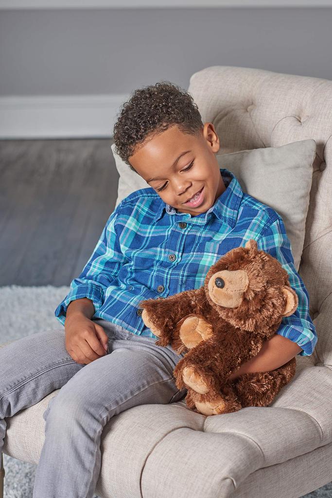 Wild Republic Brown Bear Stuffed Animal Plush Toy, 12"