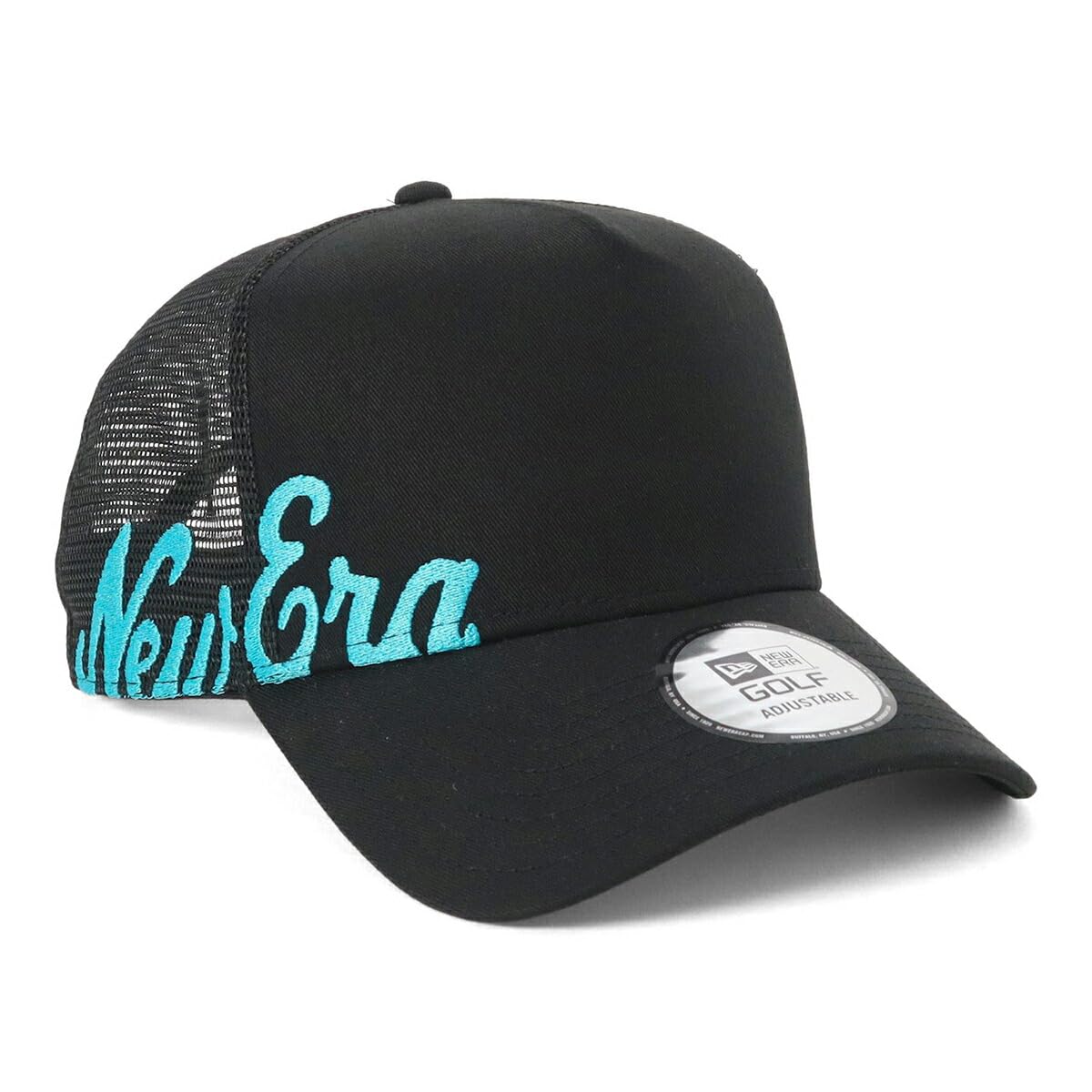 

New Era Essential Golf Mesh Free 940AFTR Word NER36G6366 9FORTYA-Frame Cap, Black, Size, GF, Mark, Black, 251, 14391341,