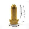 1 pièce de buse de nettoyeur haute pression, buse de pulvérisation de rechange, adaptateur de buse à jet d'eau pour lavage de voiture, accessoires de jardinage Karcher K2-K7