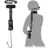 SM Adult Toys: Reverse Hand Gag with Upper & Lower Cuff Straps and Hooks, Metal Anal Plug, Leather Binding.