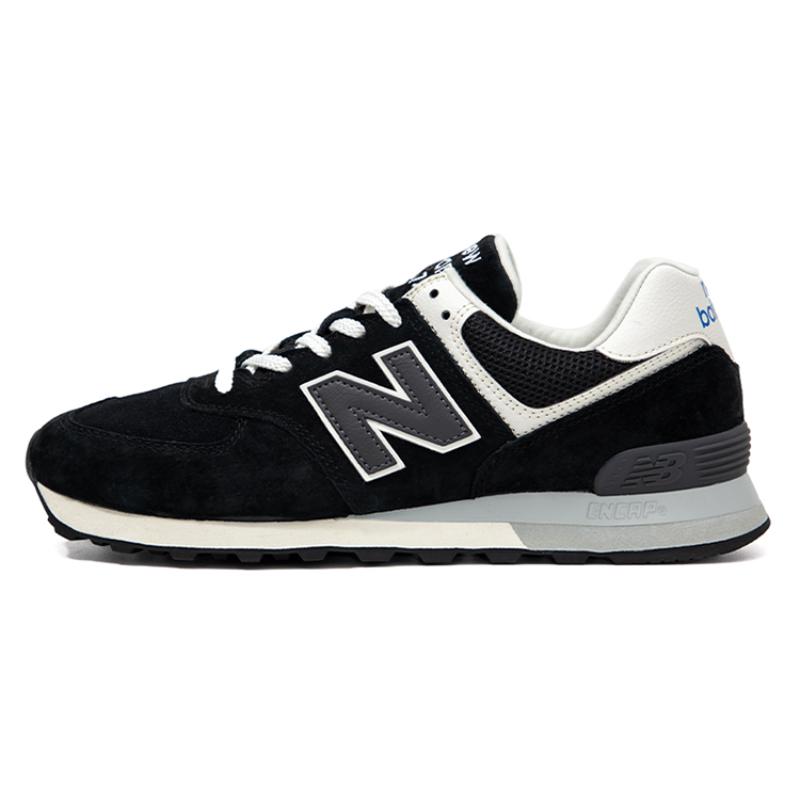 

New Balance 574 Черно-бело-серые кроссовки U574BK2 38.5