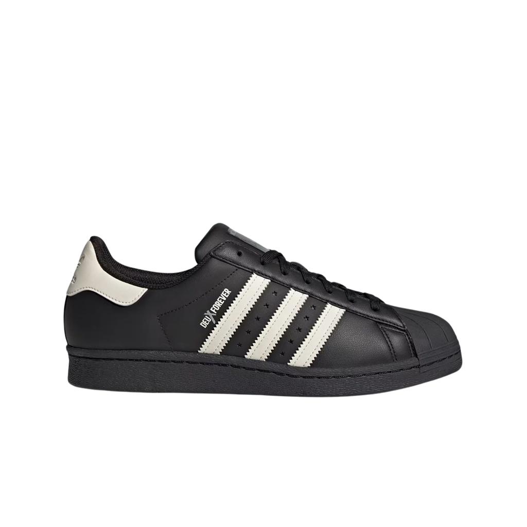 Adidas X Deux Superstar 80s Core Black Off White