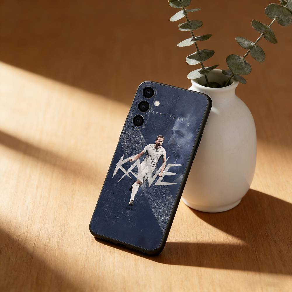 

H-Harry Football Kane 9 Phone Case For Samsung Galaxy A20,21s,22,31,32,52,53,72,73,80,91 Soft Black Shell Samsung a53 5g