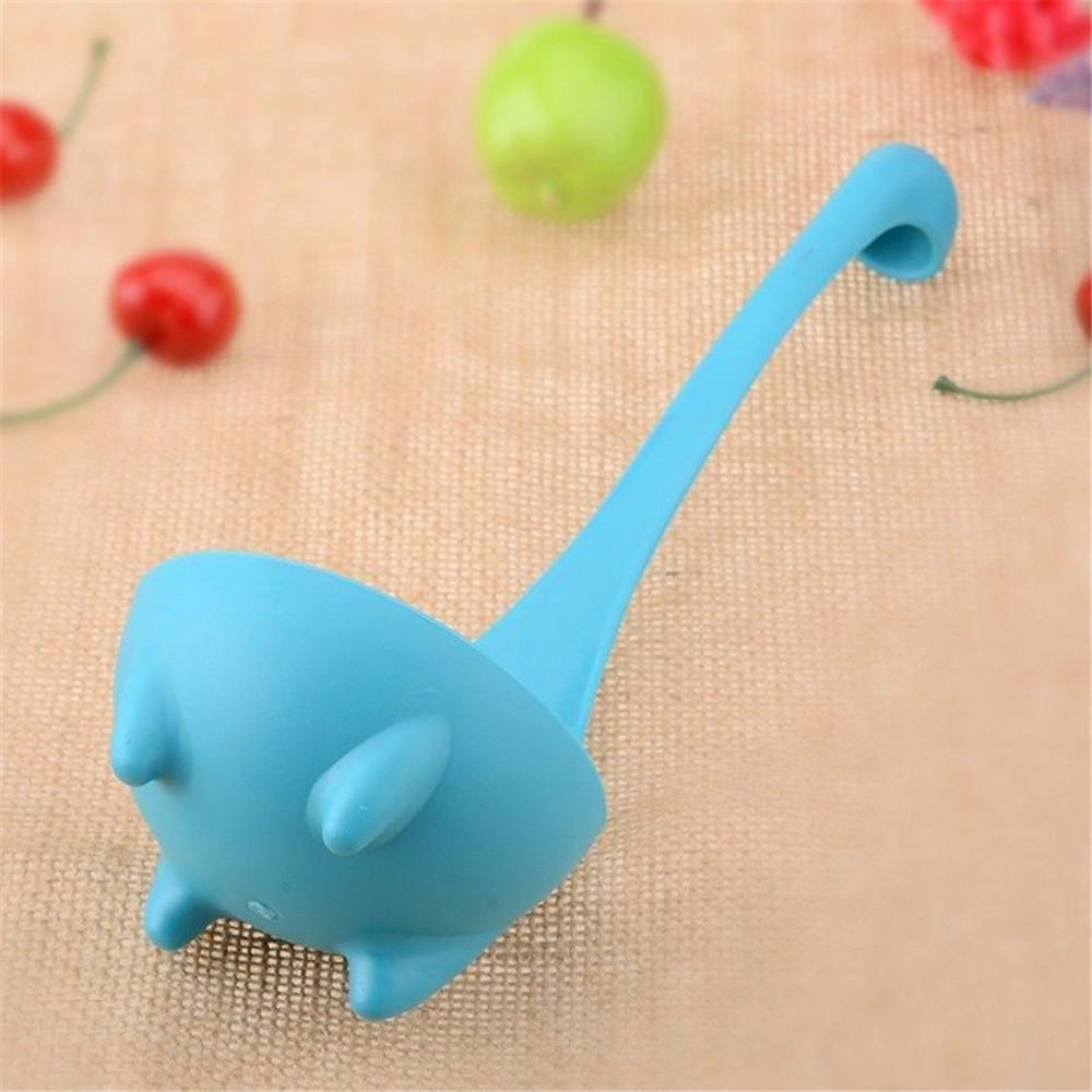 DI ORO Set 3 Utensili In Silicone: Cucchiaio Forato, Solido E Mestolo, Resistenti Al Calore, Antiaderenti, Nero - 3