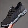 2024 Spring Men's Breathable Flyknit Casual Shoes - Lightweight Korean Style Trend