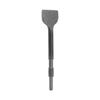 Wide Flat Edge Tile Removal Chisel Hex Shank Flat Point Chisel Grooving Chisel  For Hammer Drill