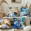 Phoebe Wuthering Waves Game Pillow Case Square Pillow Bedroom Sofa Leisure Comfort Cushion Car Home Decoration