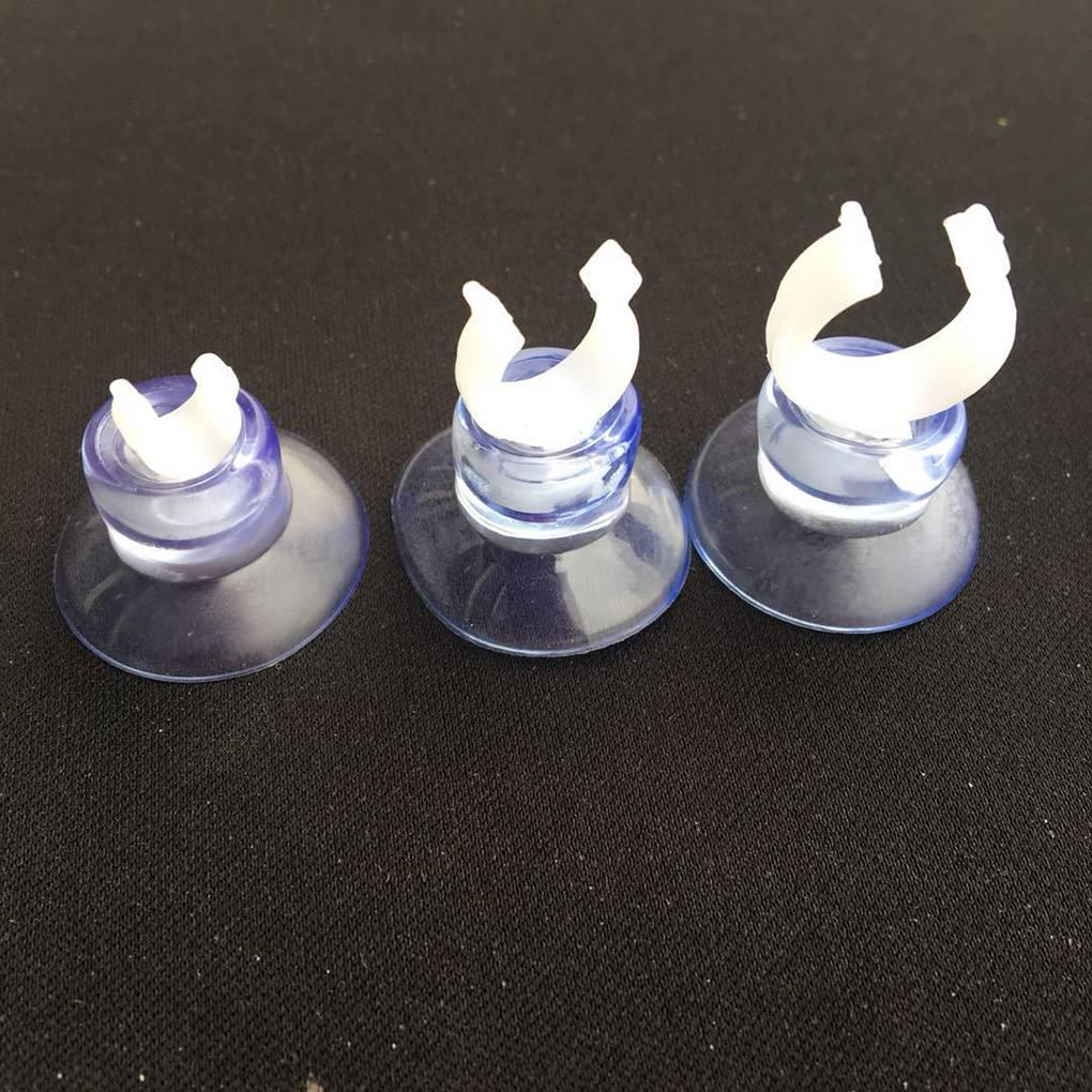 Air Line Tube Hose Pump Aquarium Fish Tank Suction Cup Sucker Clips Holder
