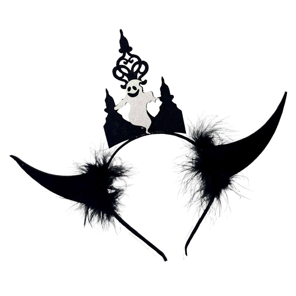 Unique Bat Themed Headband Comfortable Wear Costume Hair Decoration For Children Teens Halloween Carnival Celebrations