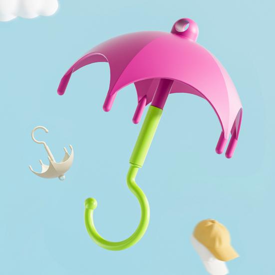 Rotating Closet Hanger Umbrella Design 5 Hangers Scarf Belt Organizer Wardrobe Hat Hanger for Clothes Towels Bras Gloves Bags