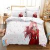 Kawaii Darling In The Franxx Bedding Set Single Twin Full Queen King Size Bed Set Aldult Kid Bedroom Duvetcover Sets Anime