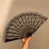 Lace Set of Flower Handheld Decorative Wall Hanging Photo Dance Ballet Supplies Fans, 2, Fans, Foldable, Fans, Fans, Crafts, Decorations, Gifts,