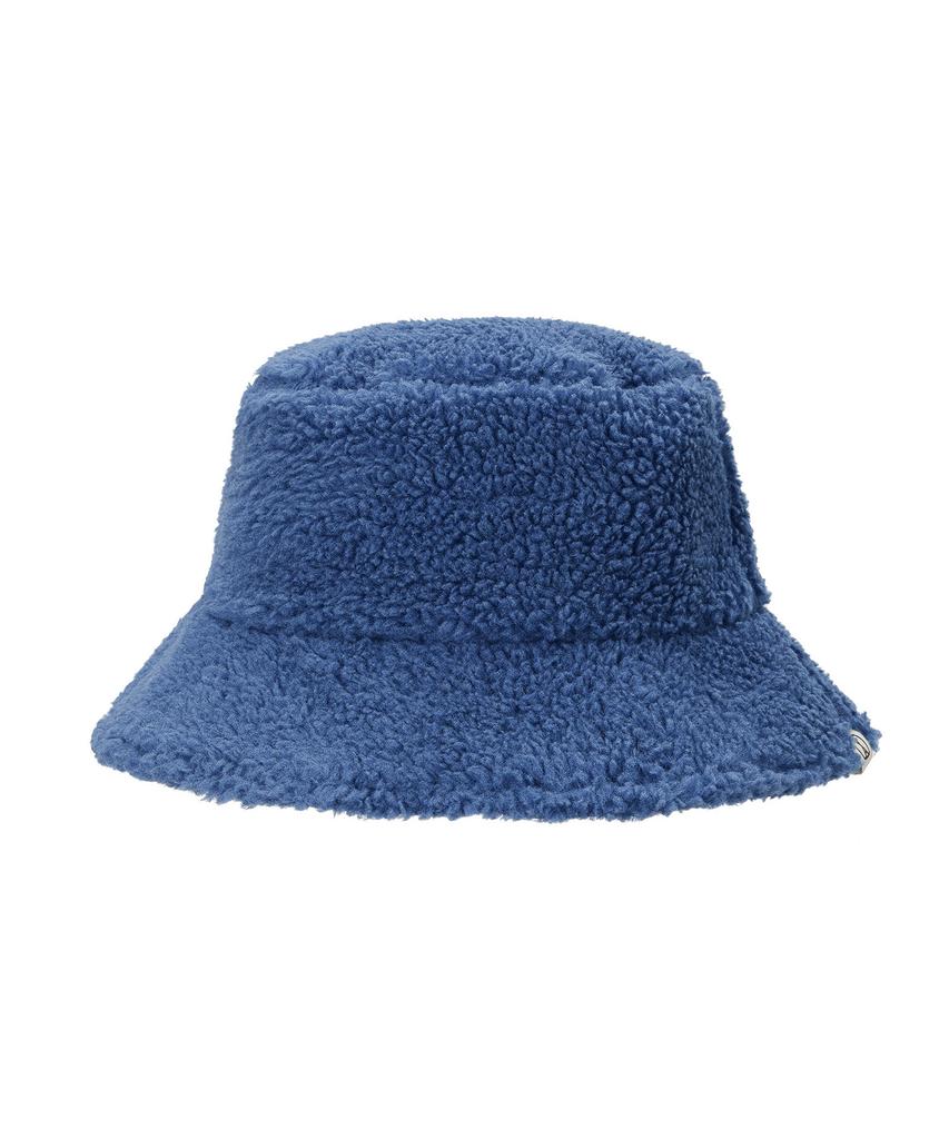 Bajal Va Square Label Reversible Bucket Hat Navy