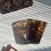 1Pc Brown Tortoise Shell Glass, Retro-Style Glass Leopard Print Cup, Medieval Cup, High-End Tea Cup and Water Cup