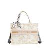 Portable tote bag women's new letter-printed shoulder large bag, foreign-style versatile casual messenger bag