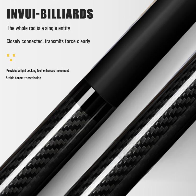 INVUI Carbon Fiber Billiard Cue with Case Set